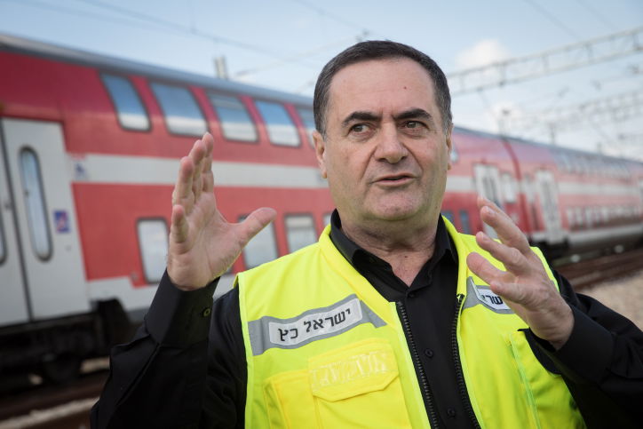השר ישראל כץ ביטל את קיצור קו הרכבת לכרמיאל