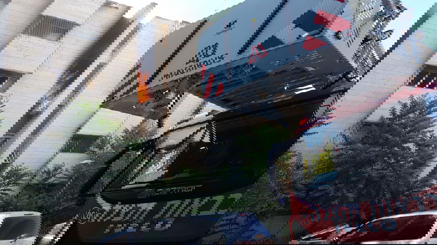 זירת השריפה