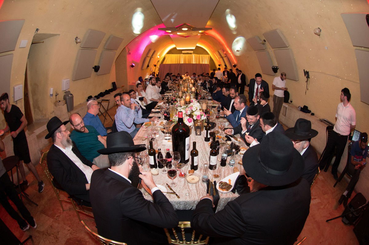 הברנז'ה החרדית חגגה 'שבע ברכות' לבן של אליטוב