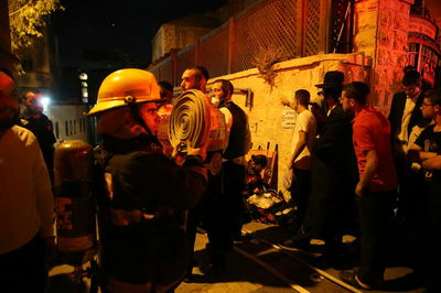 זירת השריפה