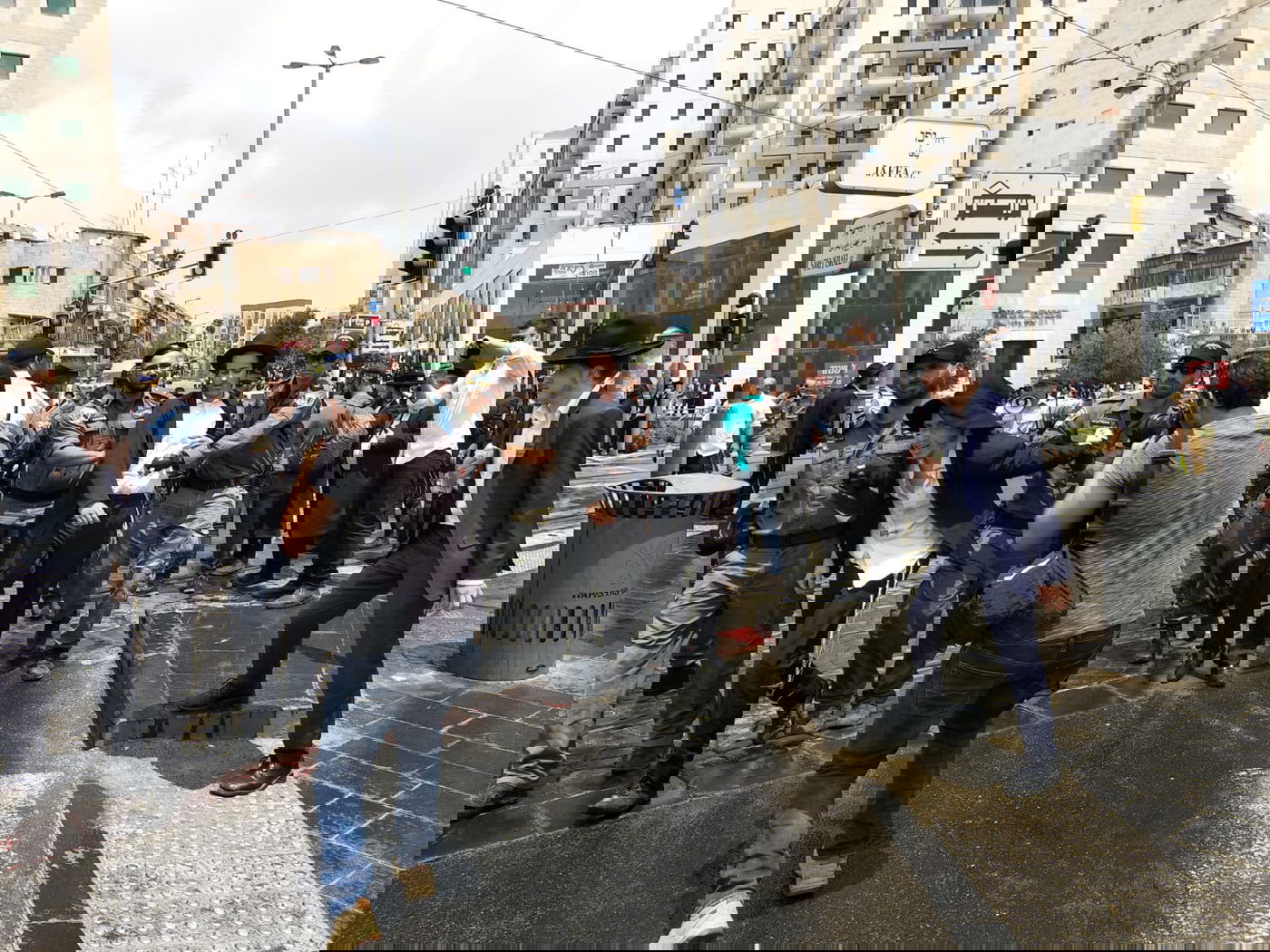 הסתיימה הפגנת 'הפלג' בירושלים; 46 מפגינים - נעצרו