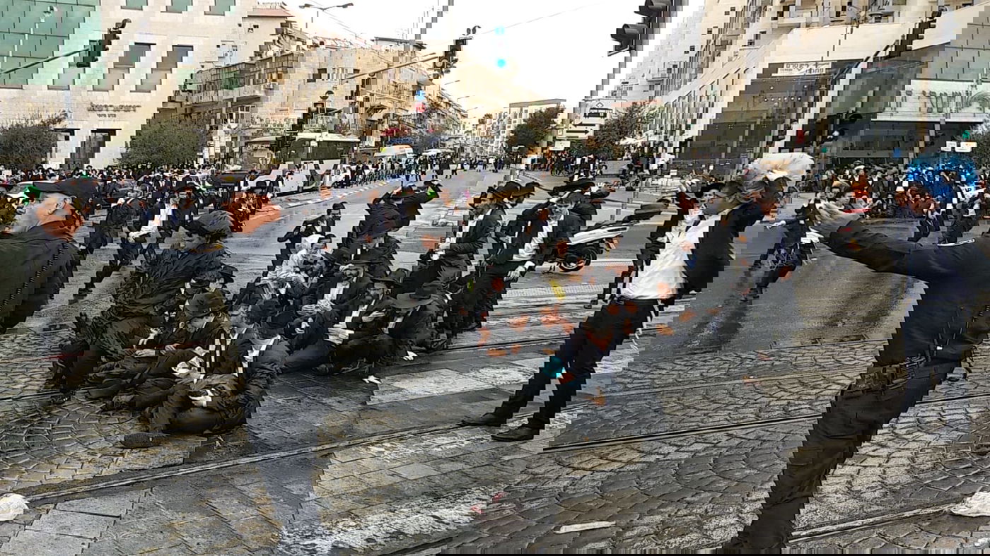 הסתיימה הפגנת 'הפלג' בירושלים; 46 מפגינים - נעצרו