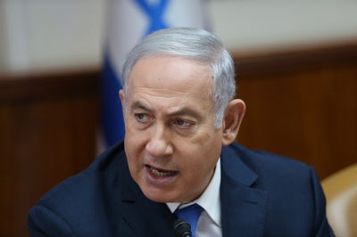 נתניהו בישיבת הממשלה