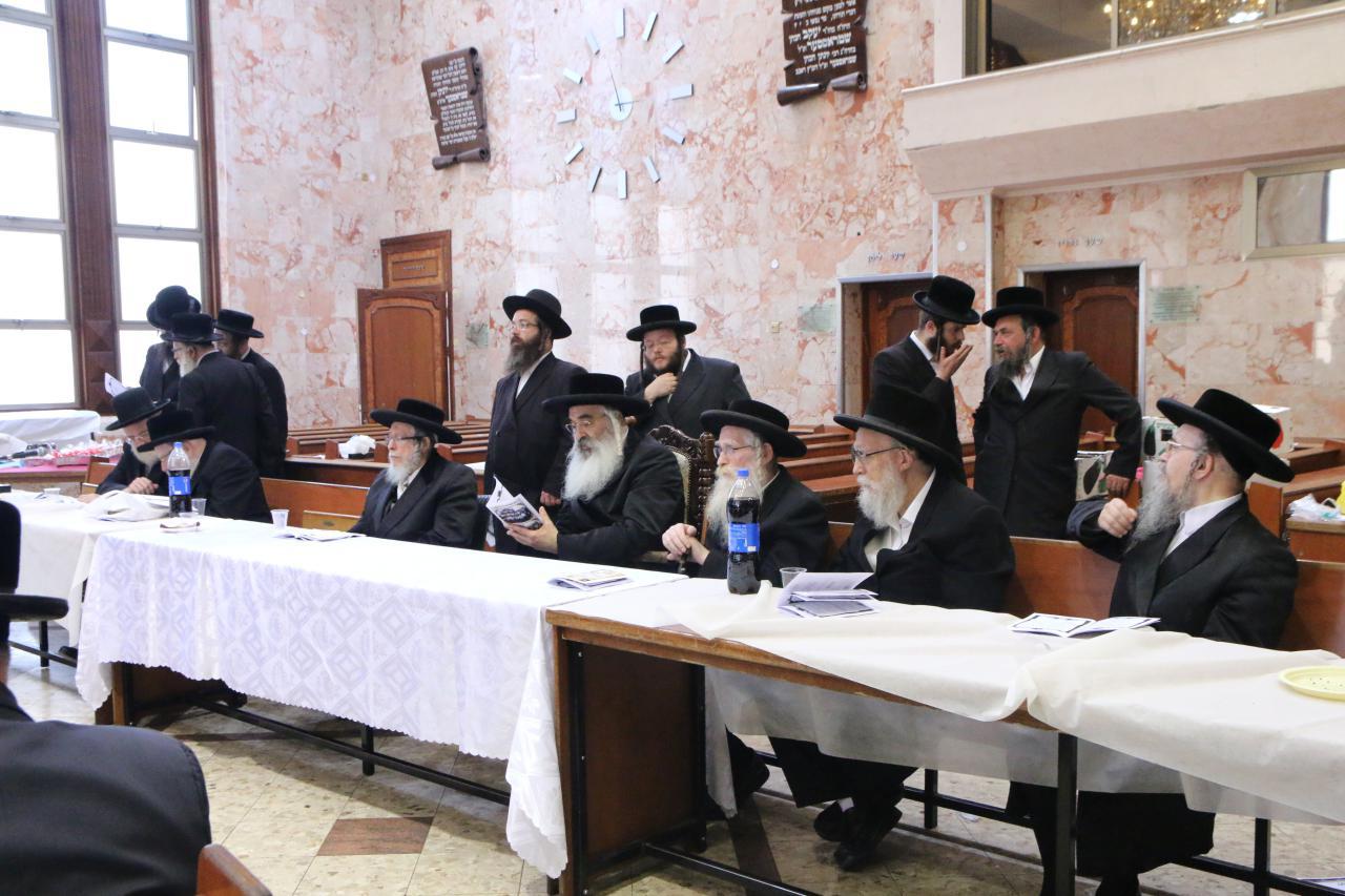 'חומש סעודה' בת"ת דושינסקיא בירושלים • תיעוד