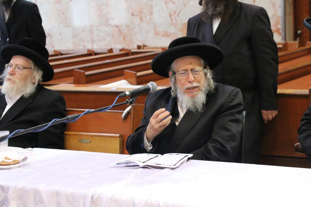 'חומש סעודה' בת"ת דושינסקיא בירושלים • תיעוד