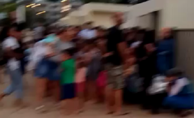 צפו: צווחות האימה בעת נפילת הטיל בשדרות