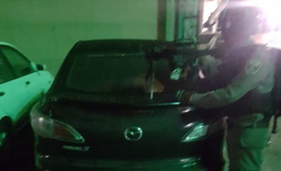 4 רכבים גנובים נתפסו בקלנדיה; 2 נעצרו