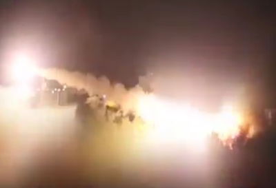 המטחים הכבדים אתמול בלילה