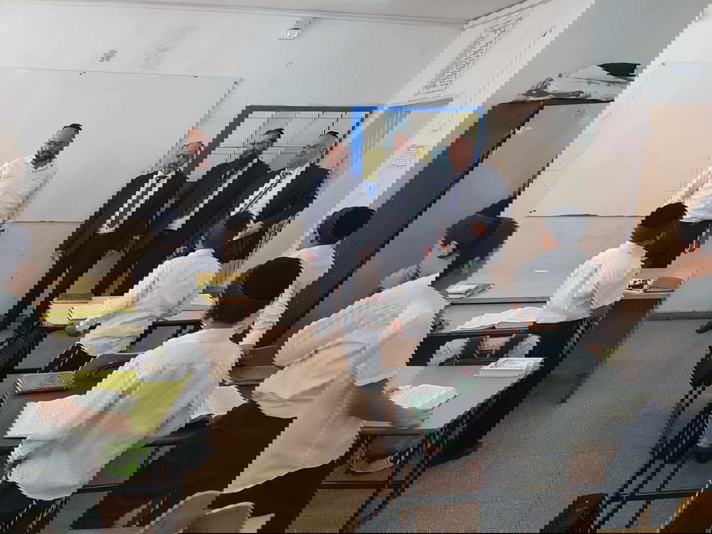 כך ח"כ יעקב  מרגי פתח את שנת הלימודים החרדית