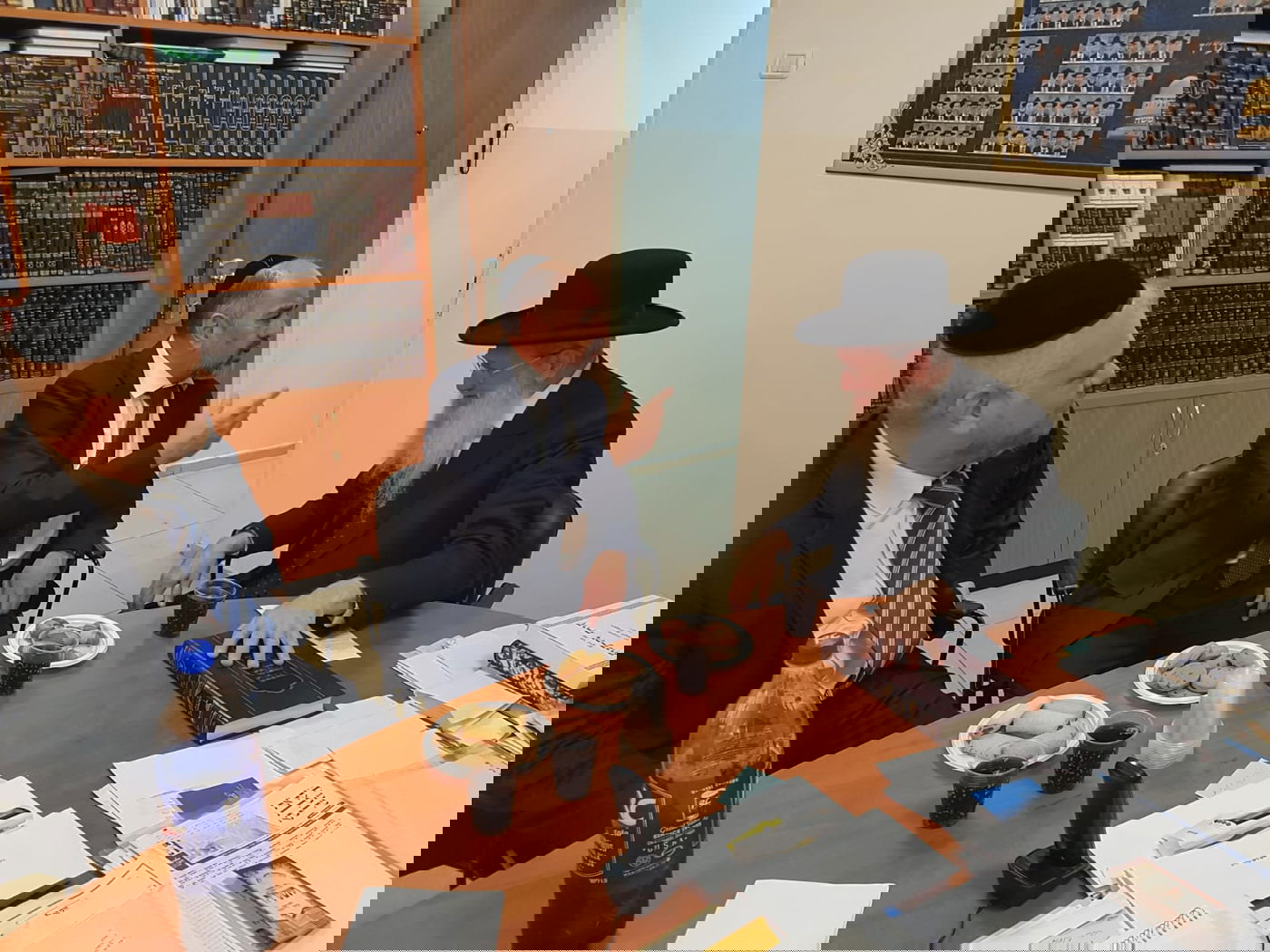 כך ח"כ יעקב  מרגי פתח את שנת הלימודים החרדית