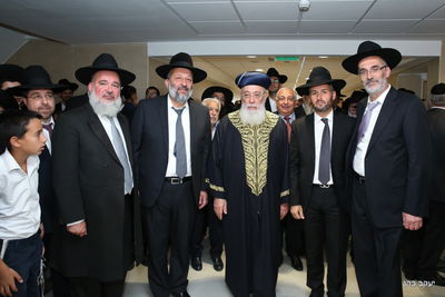 השר דרעי והראשון לציון הגר"ש עמאר, הבוקר