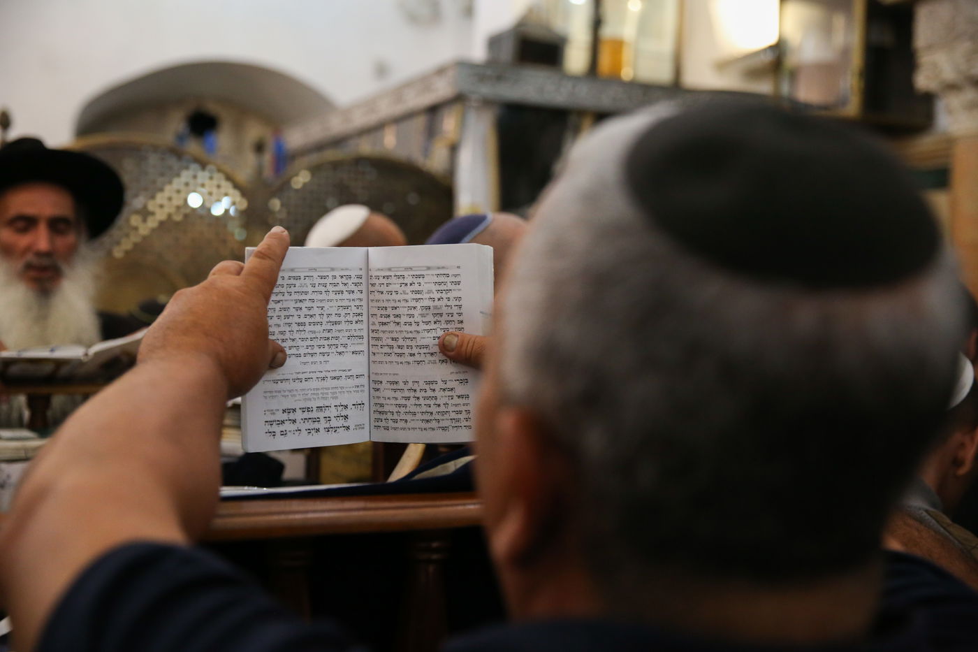 כשרבי אלימלך בידרמן אמר סליחות עם הספרדים • צפו