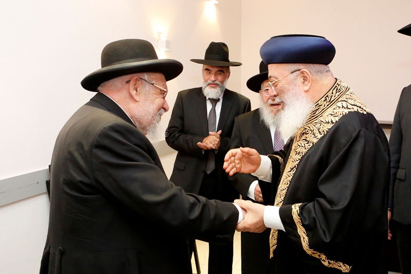 חתונת נכדת הראשל"צ הגר"ש עמאר • צפו