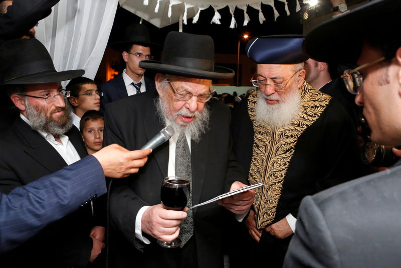 חתונת נכדת הראשל"צ הגר"ש עמאר • צפו