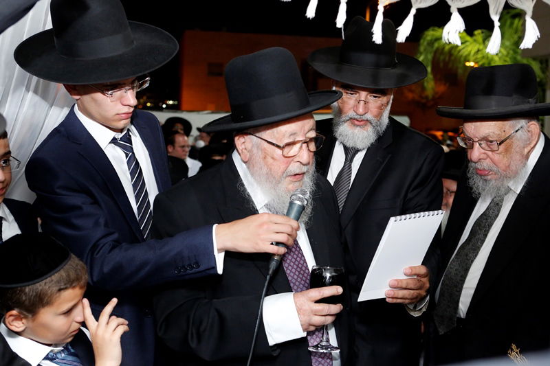 חתונת נכדת הראשל"צ הגר"ש עמאר • צפו