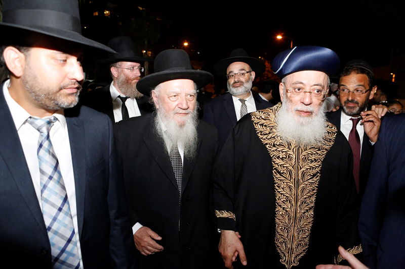 חתונת נכדת הראשל"צ הגר"ש עמאר • צפו