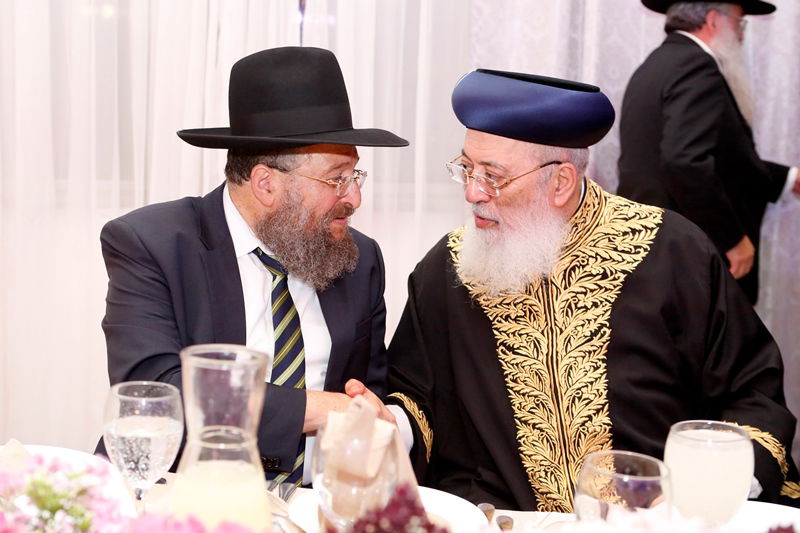 חתונת נכדת הראשל"צ הגר"ש עמאר • צפו