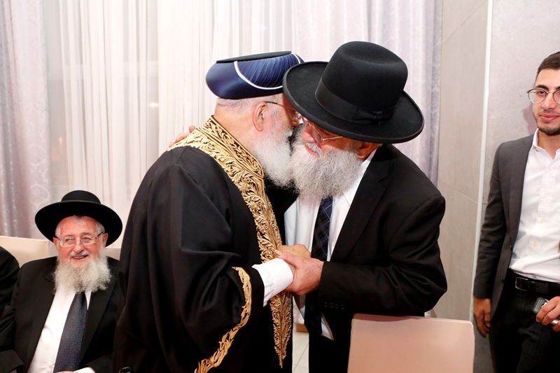 חתונת נכדת הראשל"צ הגר"ש עמאר • צפו