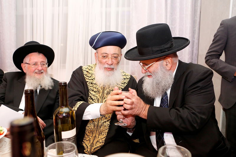 חתונת נכדת הראשל"צ הגר"ש עמאר • צפו