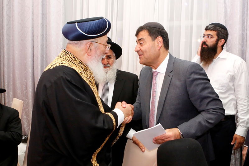 חתונת נכדת הראשל"צ הגר"ש עמאר • צפו