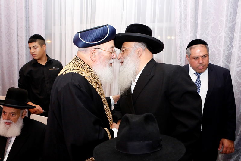 חתונת נכדת הראשל"צ הגר"ש עמאר • צפו