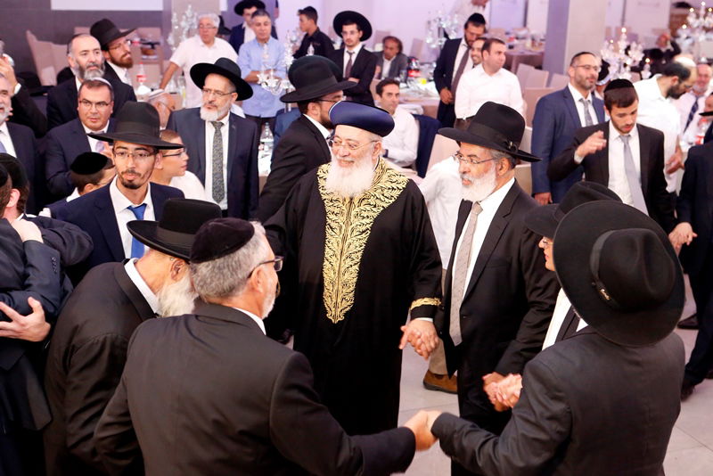 חתונת נכדת הראשל"צ הגר"ש עמאר • צפו