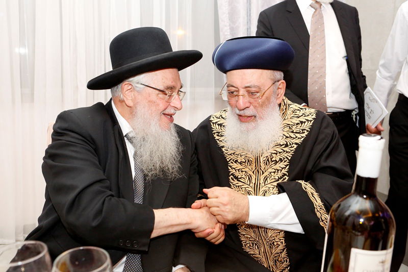 חתונת נכדת הראשל"צ הגר"ש עמאר • צפו