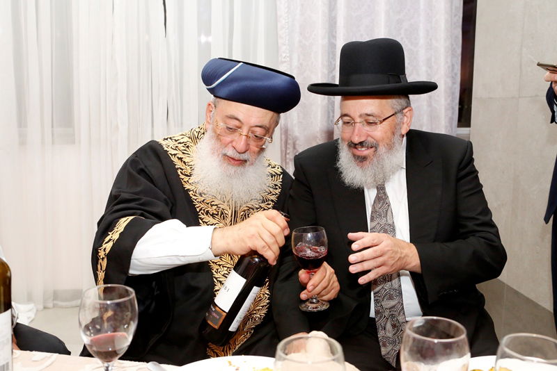 חתונת נכדת הראשל"צ הגר"ש עמאר • צפו