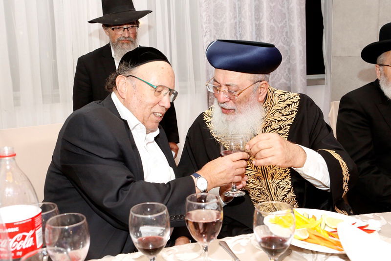 חתונת נכדת הראשל"צ הגר"ש עמאר • צפו