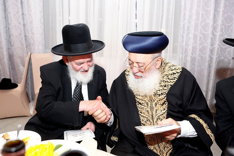 חתונת נכדת הראשל"צ הגר"ש עמאר • צפו