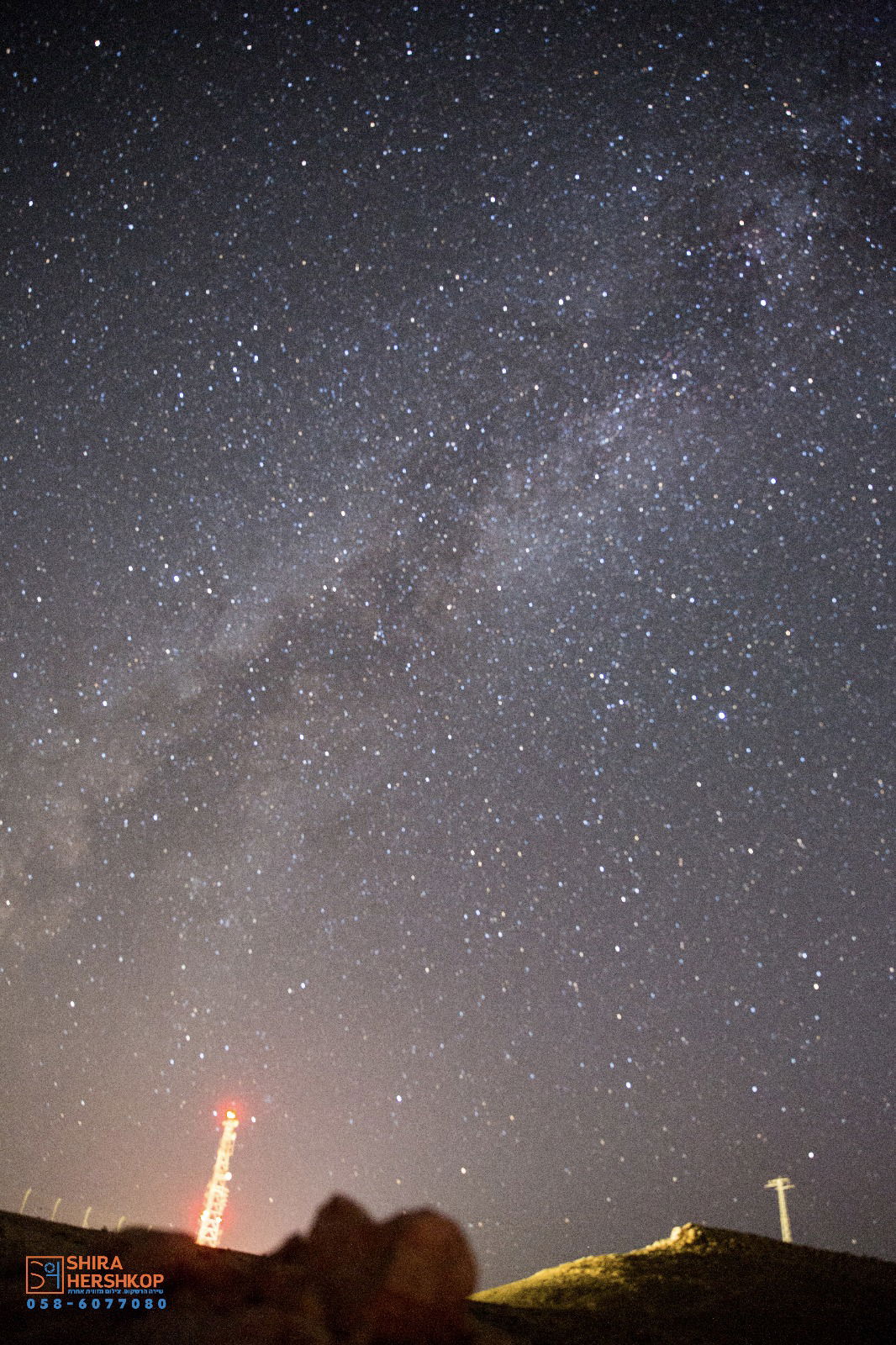 מדהים: מטר המטאורים ב'מצפה רמון' • תיעוד