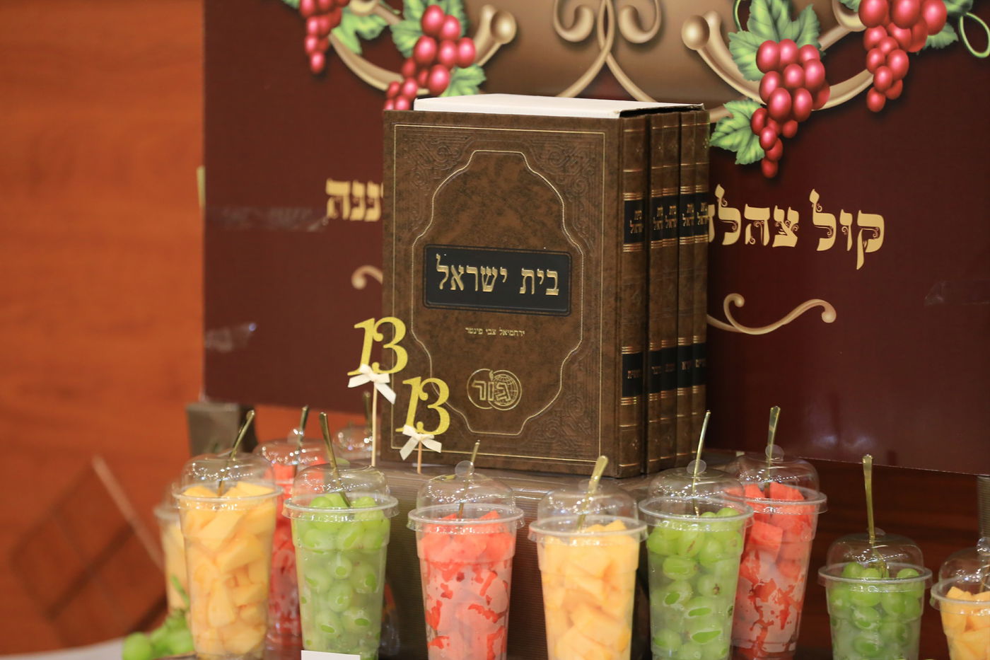 שמחת בר המצווה לנכד גאב"ד ביקאווסק • גלריה