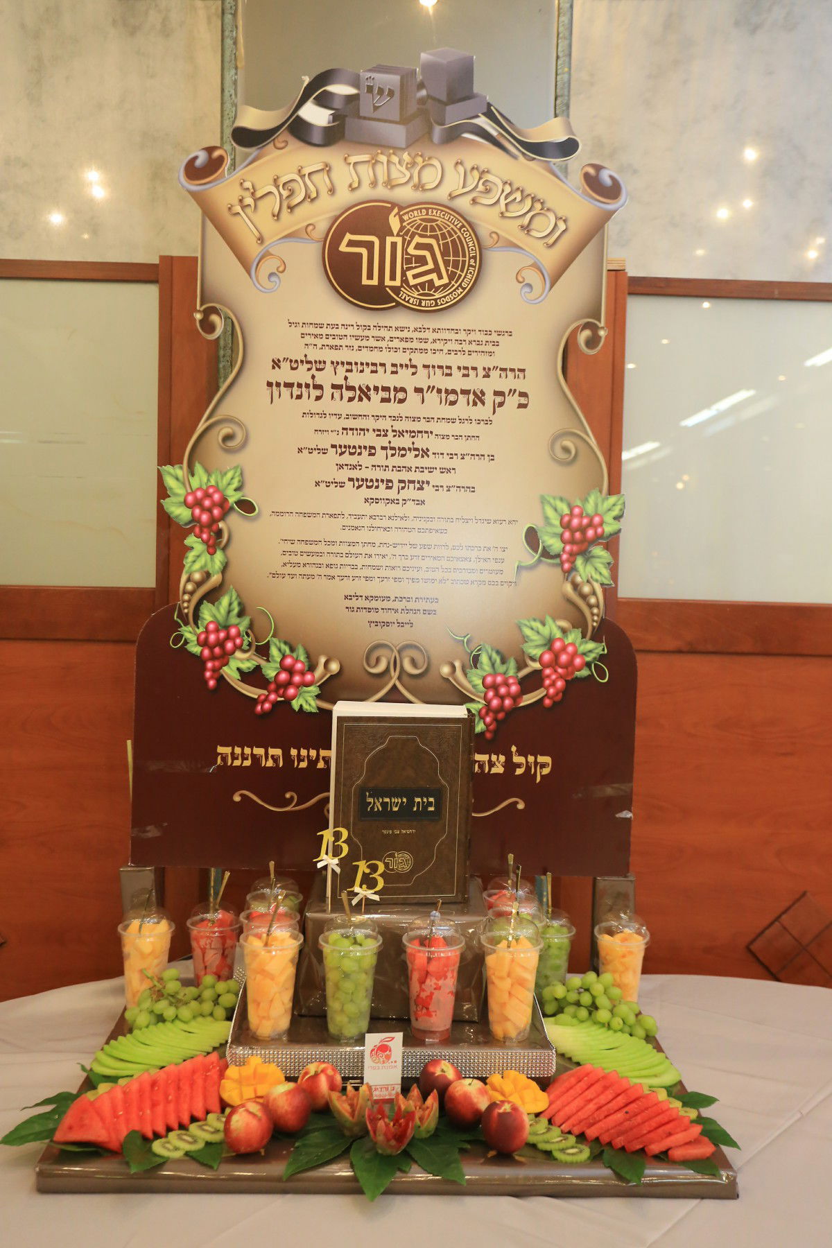 שמחת בר המצווה לנכד גאב"ד ביקאווסק • גלריה