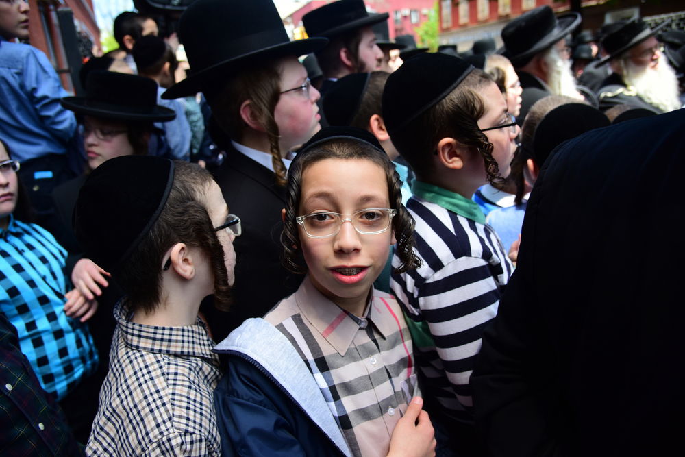 ילדים חסידיים בניו יורק, אילוסטרציה. למצולמים אין קשר לכתבה