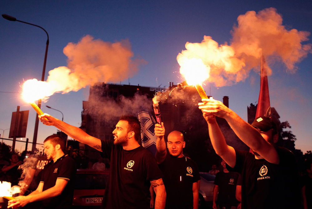 הפגנת ניאו-נאצים