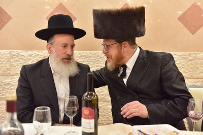 רבנים ואישי ציבור בולטים בשמחת הגר"ע וובר