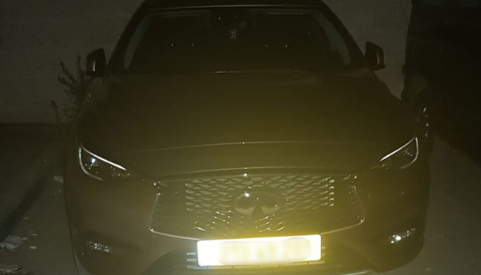 הרכב שנתפס והוחזר