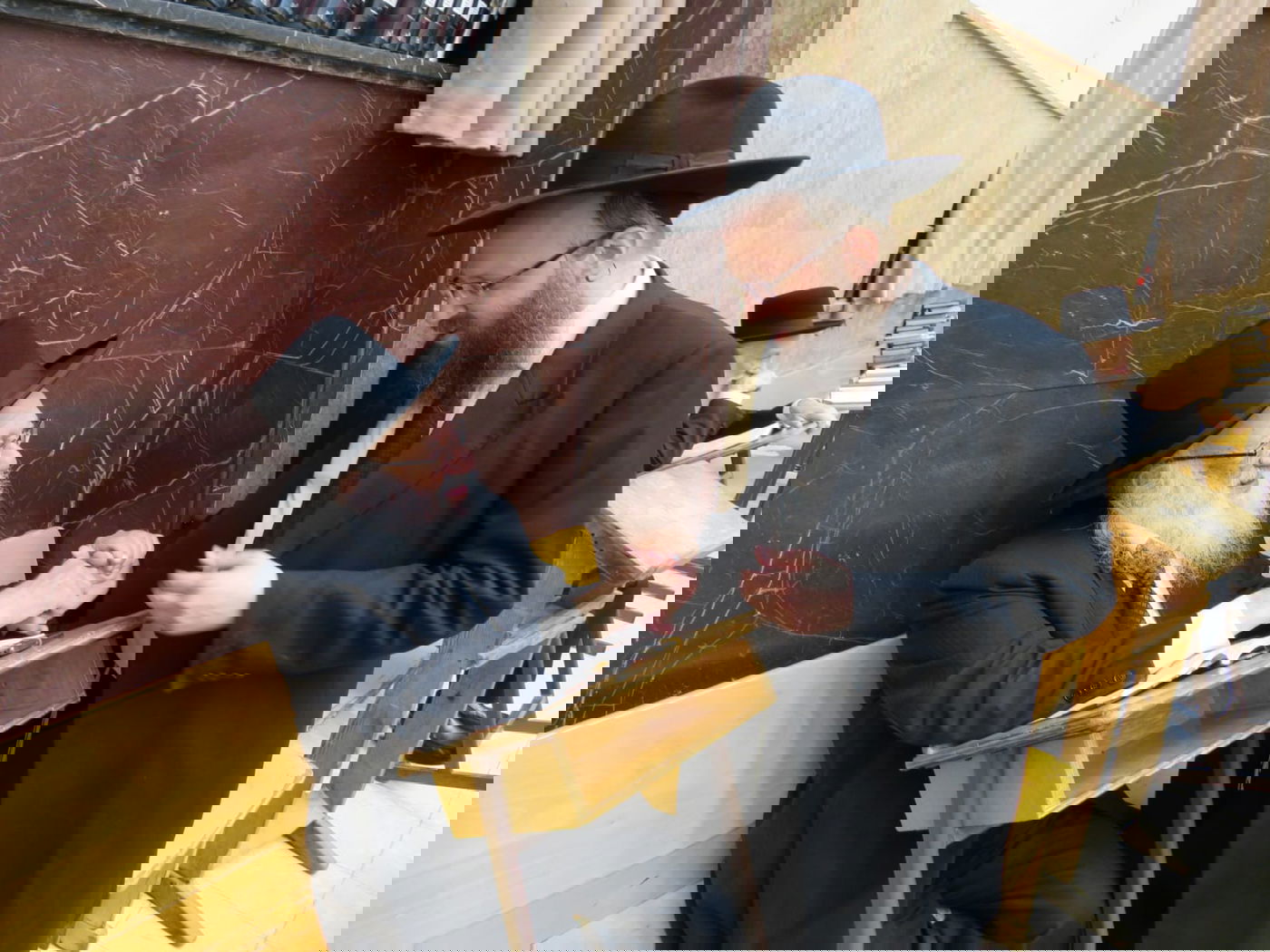 המשגיח החדש בפוניבז' מסר שיחה ראשונה • תיעוד