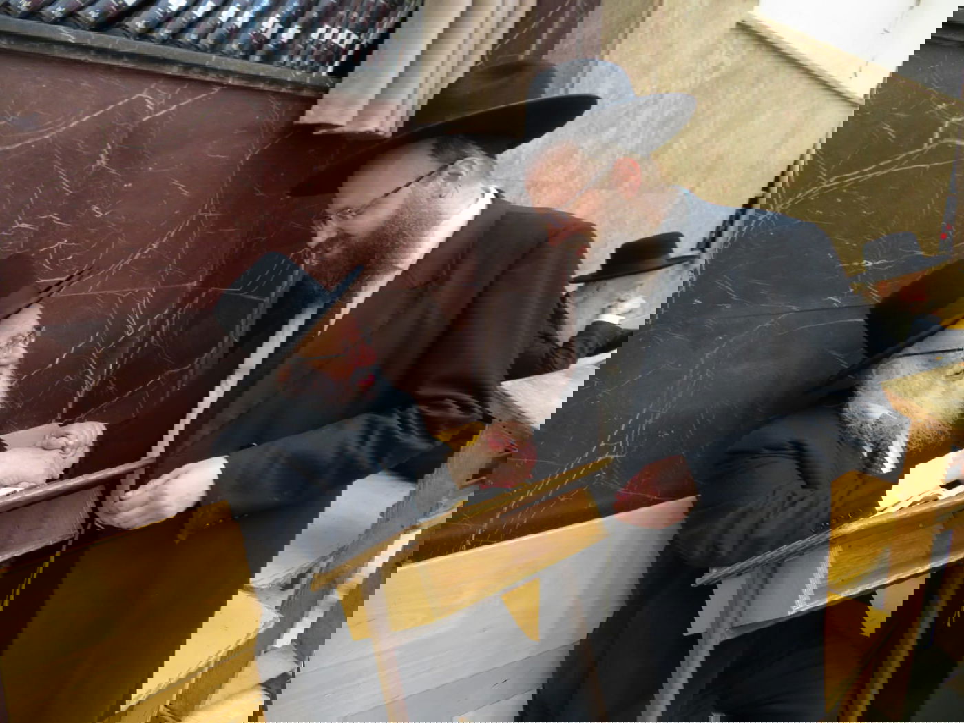 המשגיח החדש בפוניבז' מסר שיחה ראשונה • תיעוד