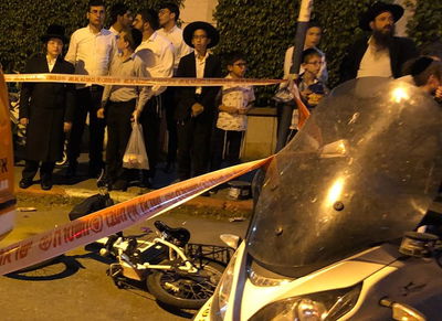 זירת התאונה