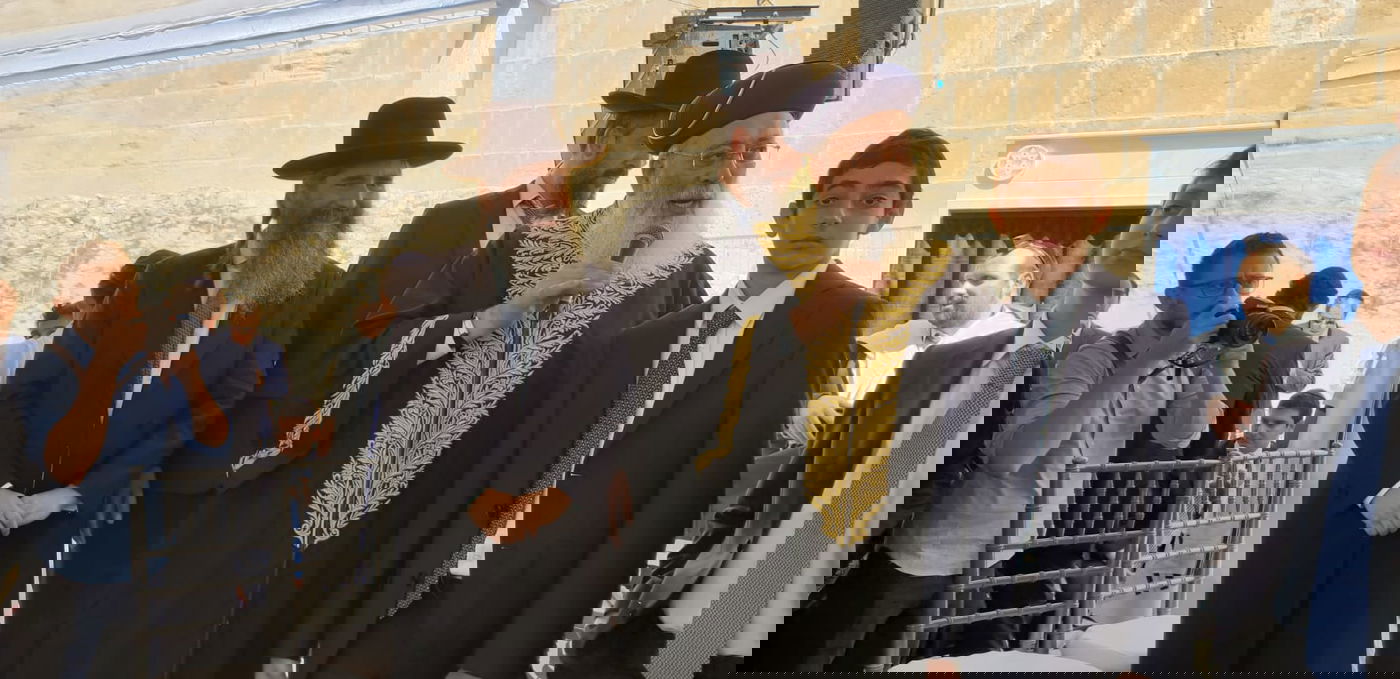 ג'וסף ספרא חגג לנכד בר מצווה, הראשל"צים כיבדו