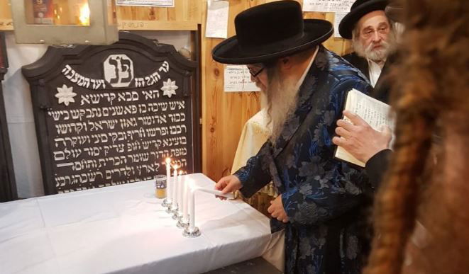 האדמו"ר מהר"י מסאטמר בציון