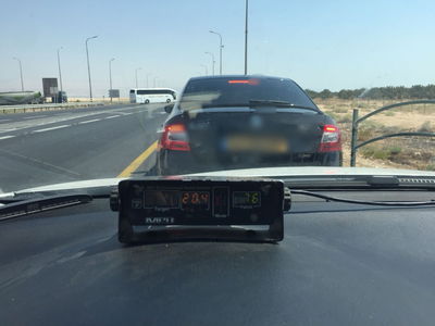 נהג "טס" בכביש 90 במהירות 204 קמ"ש