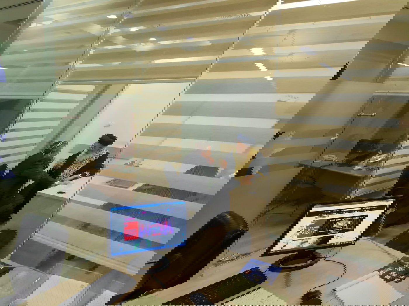 הפגישה בין הרב עמאר ואלקין