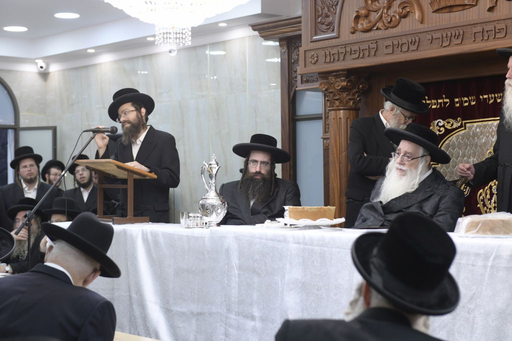 תיעוד: חנוכת ביהמ"ד של צאנז בטבריה