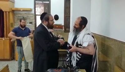 לפני התפילה: כך שלום רובשקין התקבל בצפת