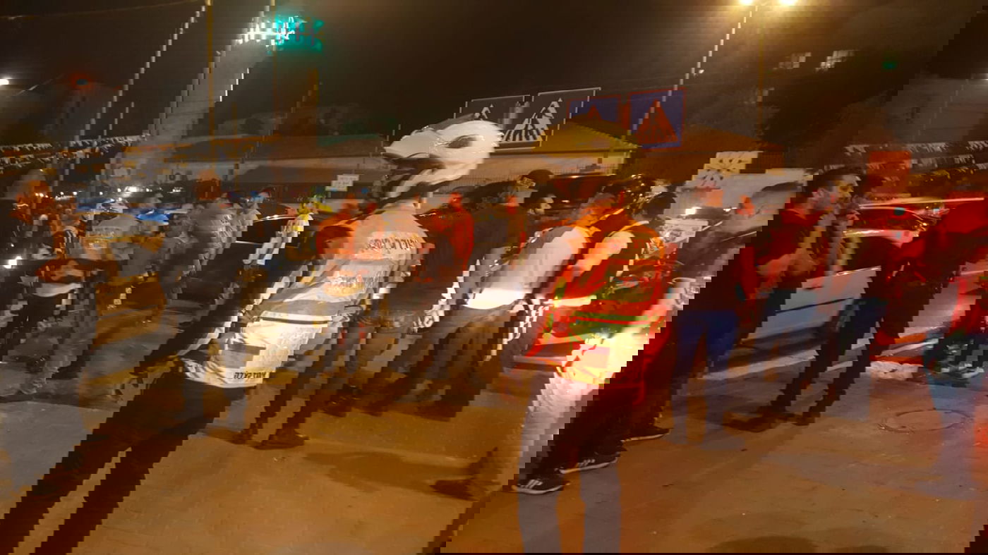 זירת התאונה