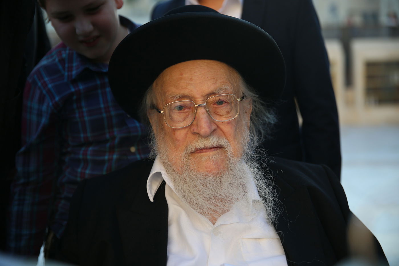 תיעוד מיוחד: הגאון רבי יצחק שיינר בכותל