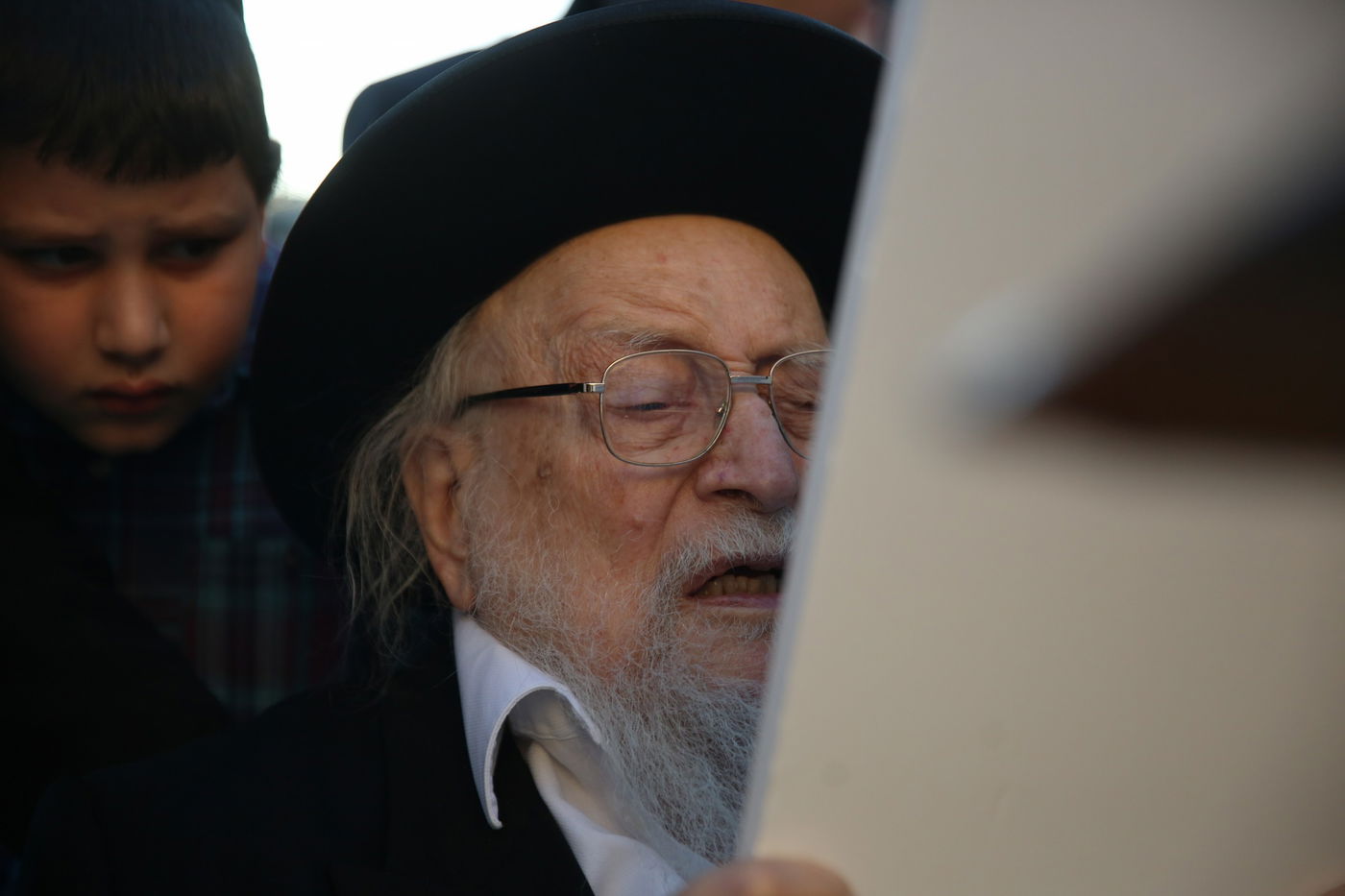 תיעוד מיוחד: הגאון רבי יצחק שיינר בכותל