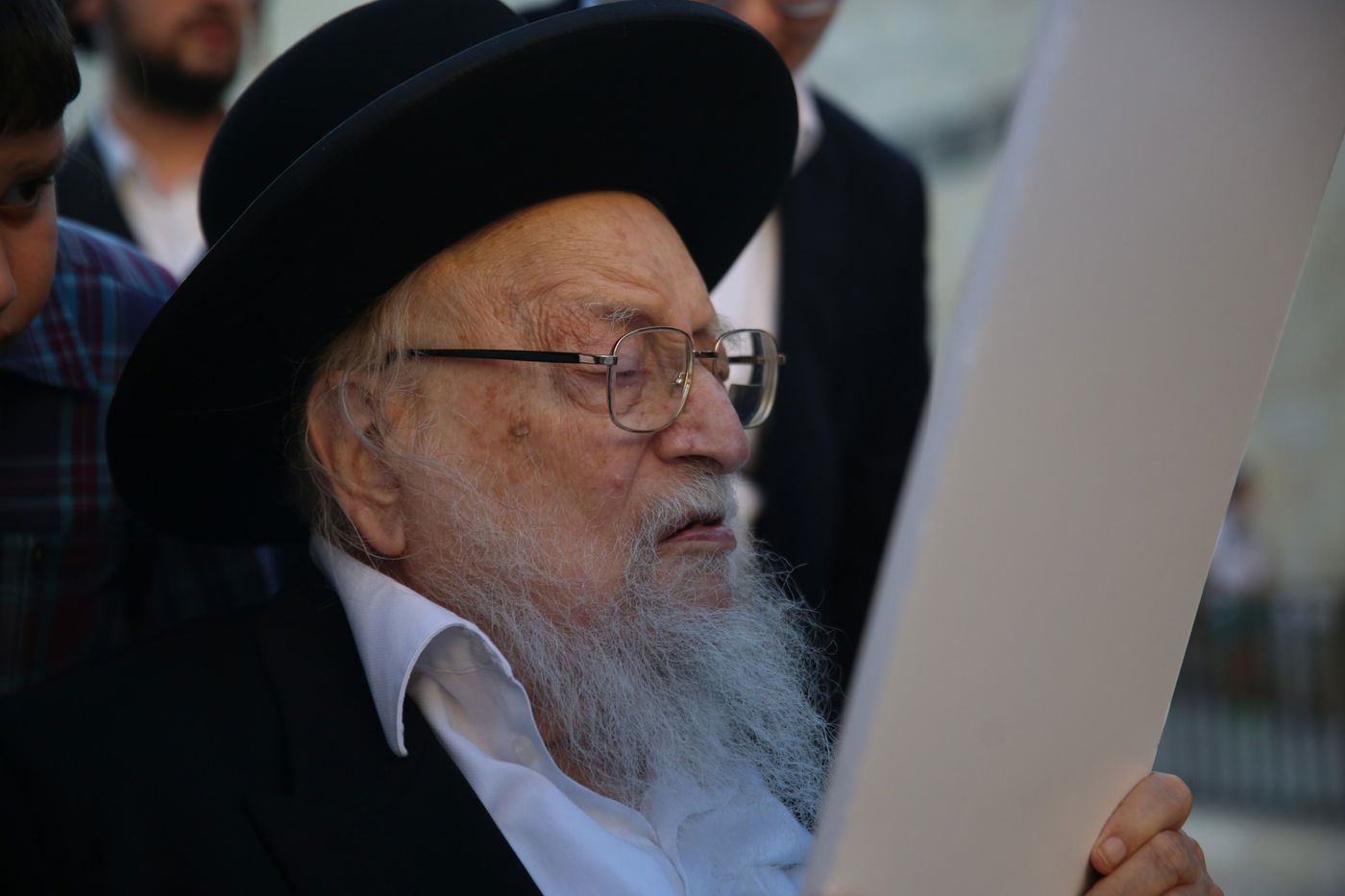 תיעוד מיוחד: הגאון רבי יצחק שיינר בכותל